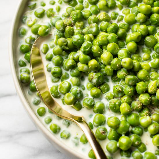 easy creamed peas