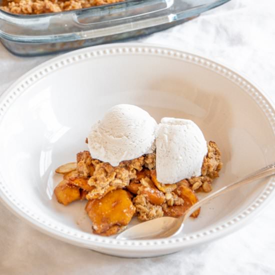 Loquat Fruit Crisp, Vegan, GF
