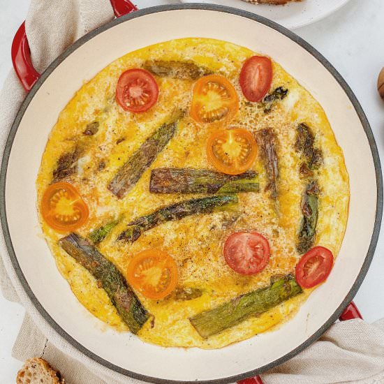 Frittata with Asparagus