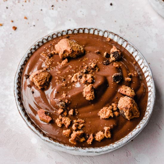 Almond Milk Chocolate Pudding