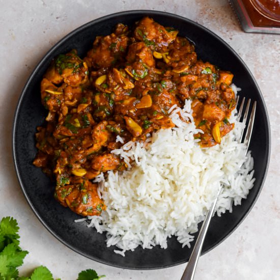 Garlic Chilli Chicken Curry