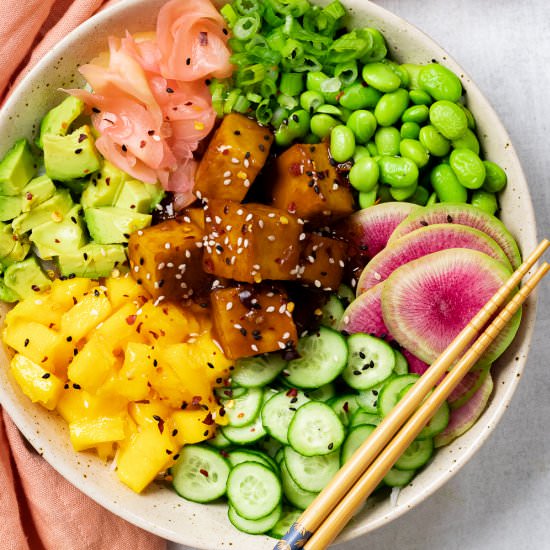 Tofu Poke Bowl