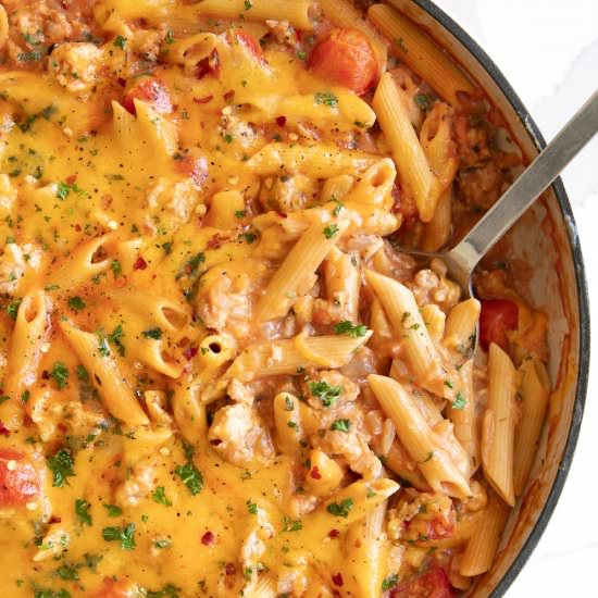 Ground Turkey Pasta