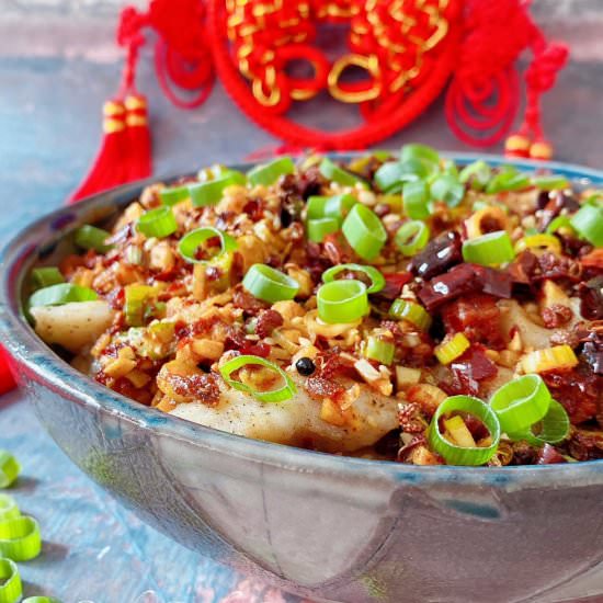 Chinese Sichuan Spicy Boiled Fish