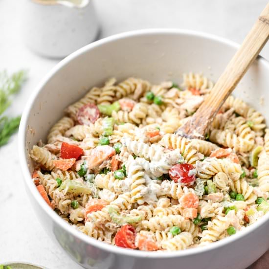 Healthy Tuna Pasta Salad