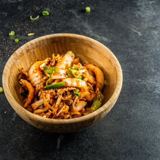 Delicious Vegan Kimchi