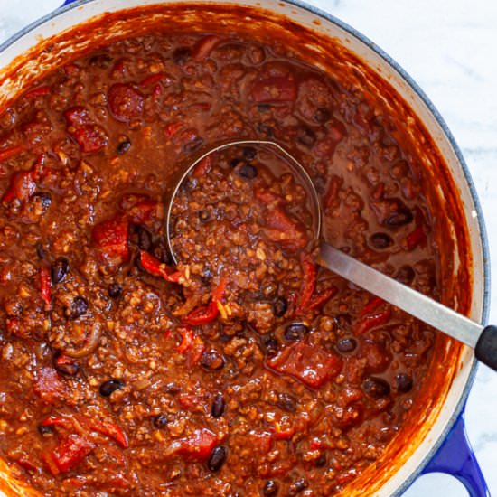 Spicy Venison Chili