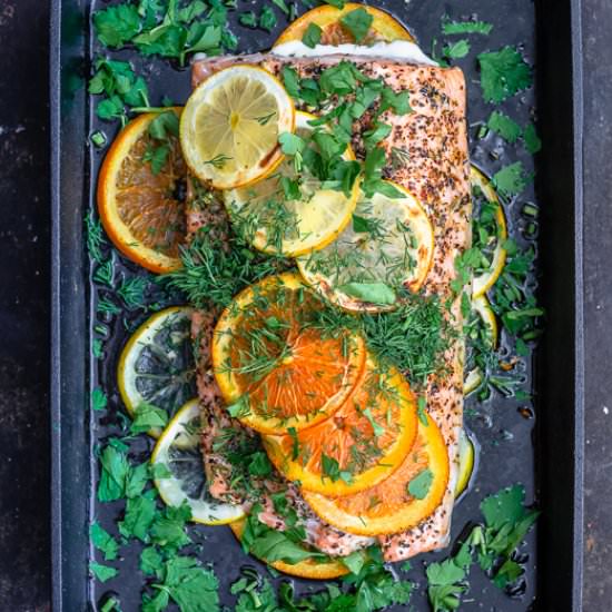 Easy Citrus Salmon