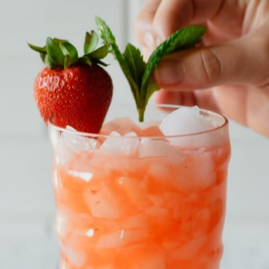Strawberry Moscow Mule
