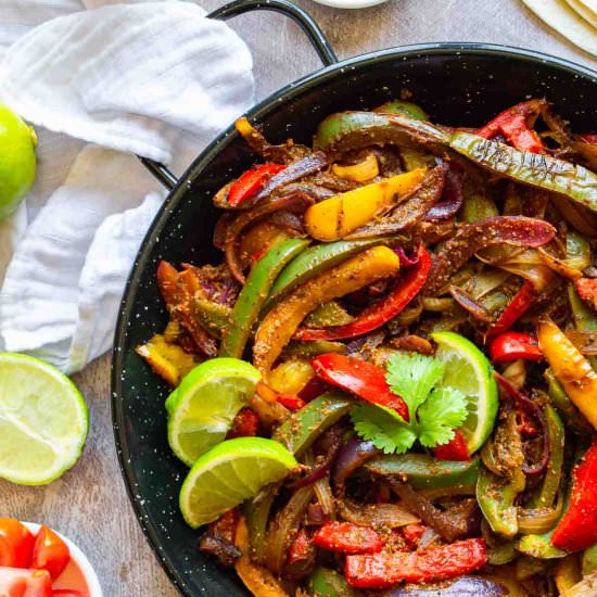 15-Minute Fajita Veggies Recipe