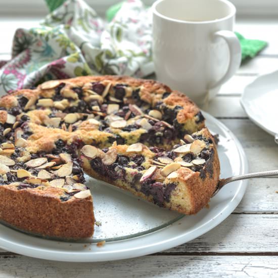 Easy Bluberry Cake