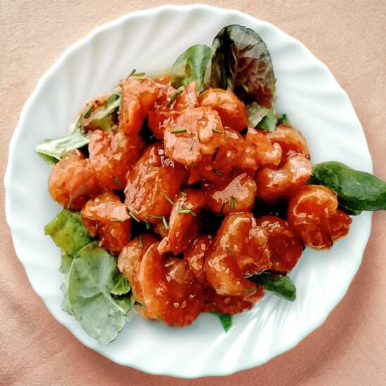 Sweet & Spicy Shrimp