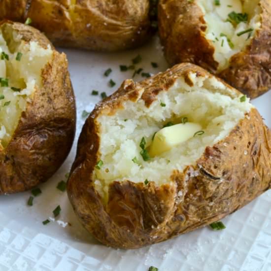 Air Fryer Baked Potatoes