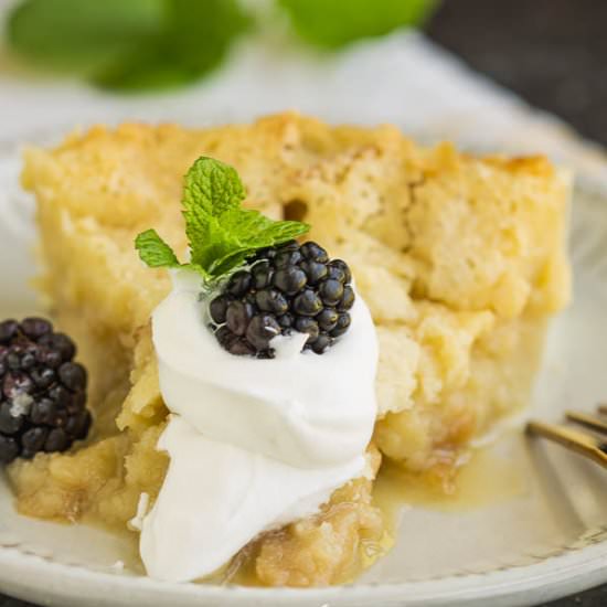 Buttermilk Pie Bread Pudding