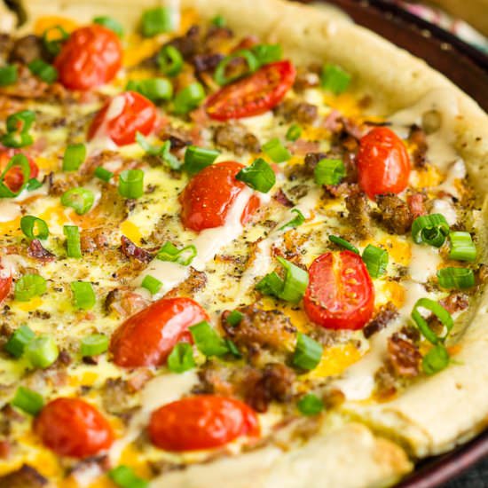 Breakfast Pizza