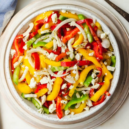 Sweet Bell Pepper Salad