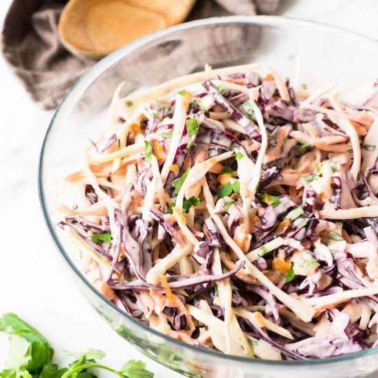 Keto coleslaw