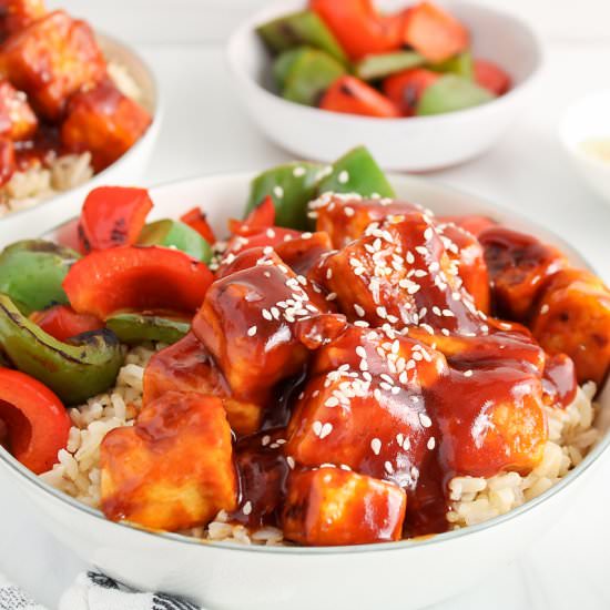 Sweet and Sour Tofu