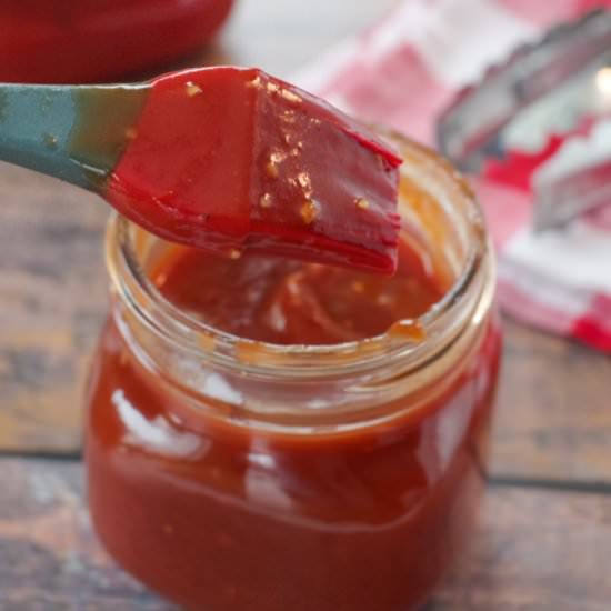 Easy BBQ Sauce with ketchup