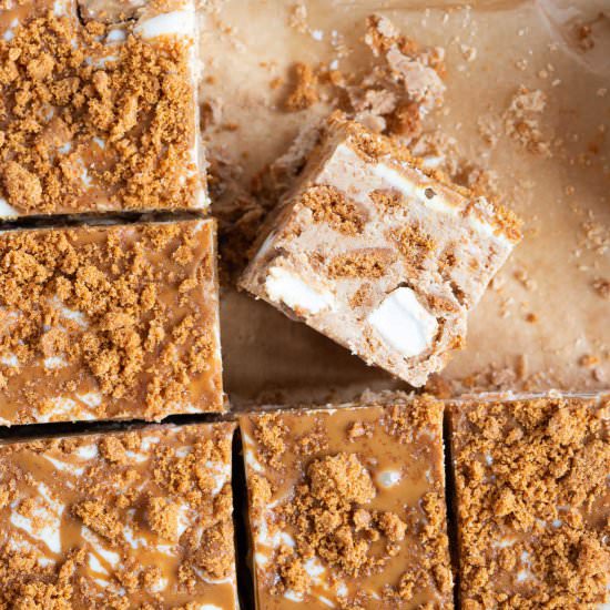 Biscoff Rocky Road