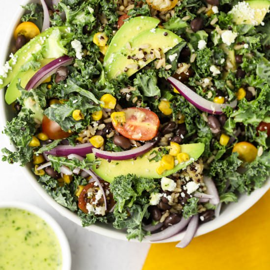 Southwest Kale and Quinoa Salad