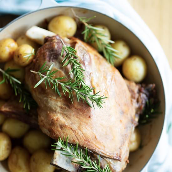 Roast Lamb Shoulder