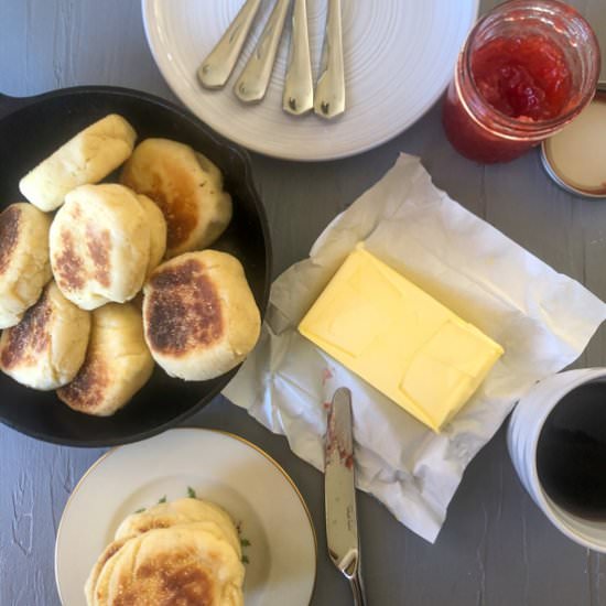 Gluten-Free English Muffins