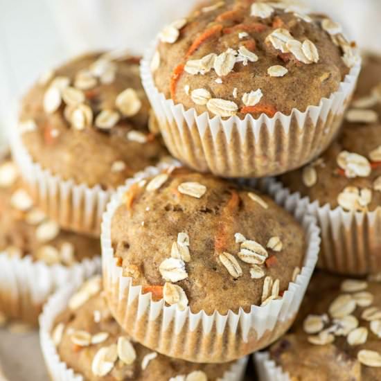 Banana Carrot Muffins
