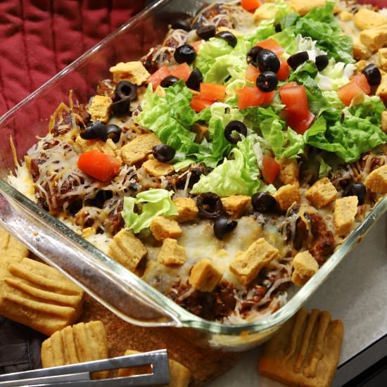 re-gifted taco casserole