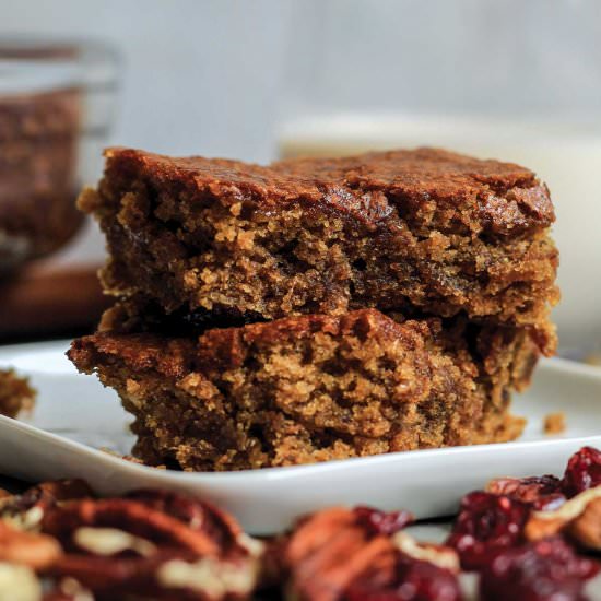 Healthy Vegan Blondies