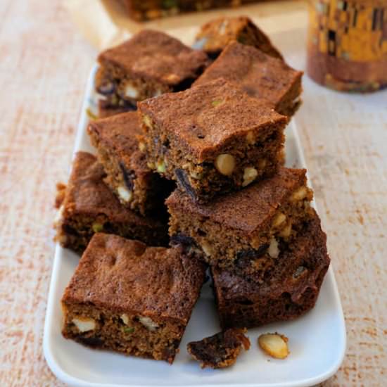date and nut squares