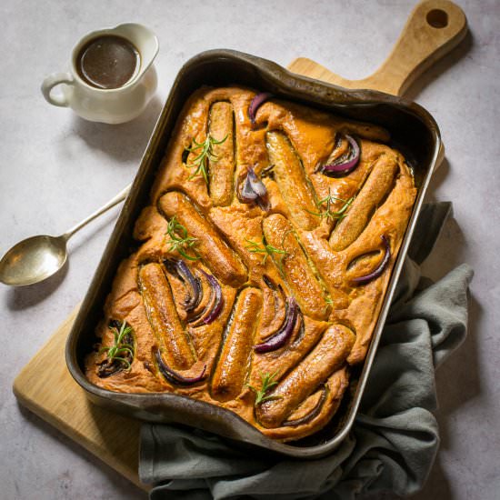 Vegan Toad in the Hole