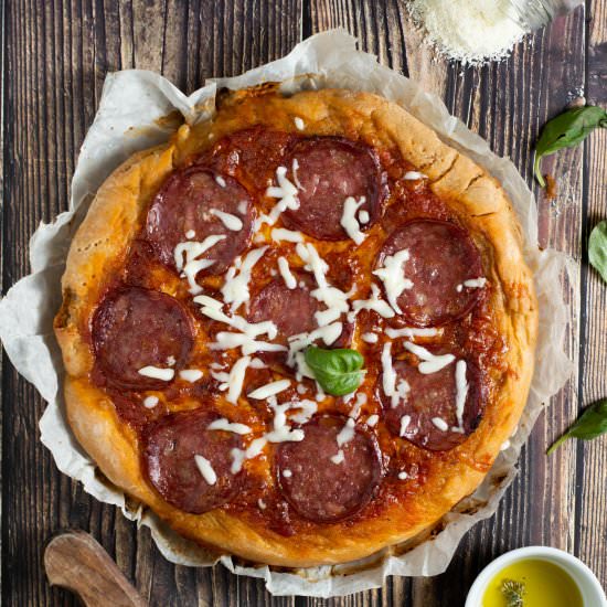 Pepperoni pizza