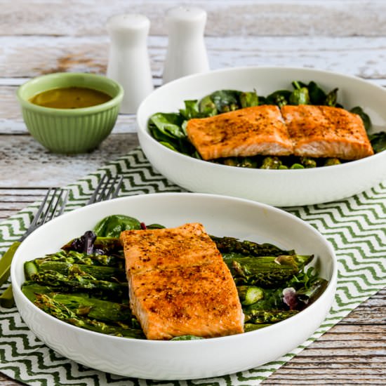 Salmon and Asparagus Salad