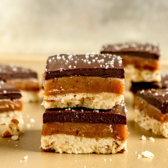 Billionaire’s Shortbread Bars