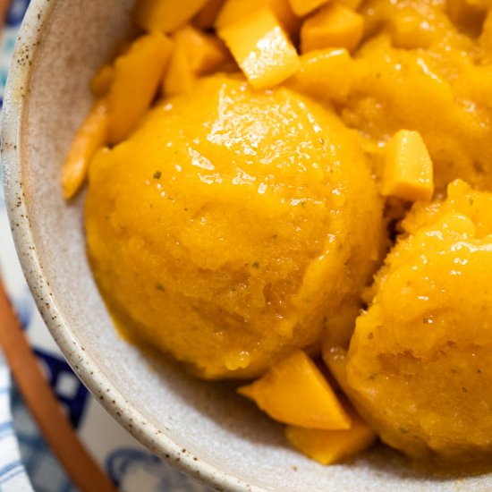 Mango Sorbet