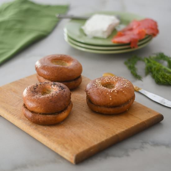 Gluten Free Steam Bagels