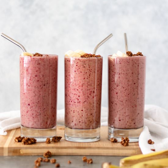 Dark Cherry Breakfast Smoothie