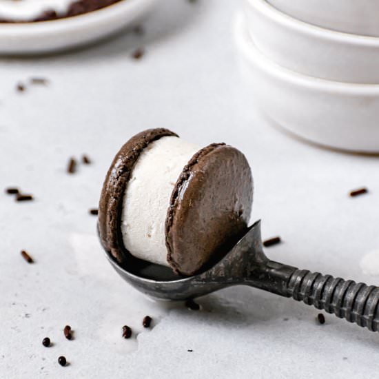 Macaron Ice Cream Sandwiches