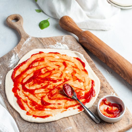 Yeast Free Pizza Dough
