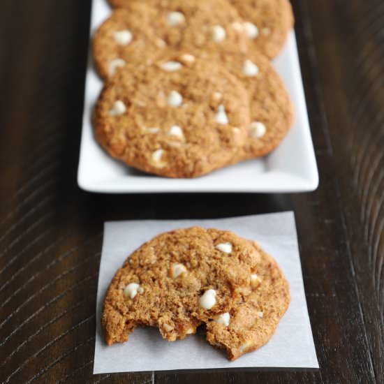 White Chocolate Coconut Cookies