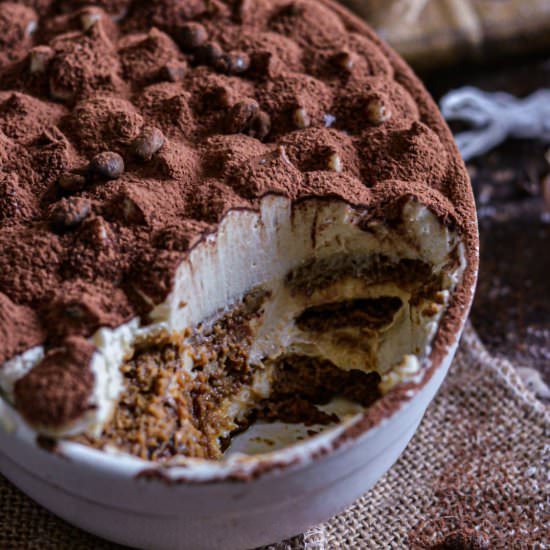 Easy Vegan Speculoos Tiramisu