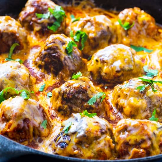 Tex Mex Meatballs