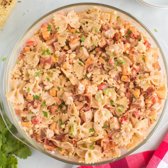 BBQ Chicken Pasta Salad