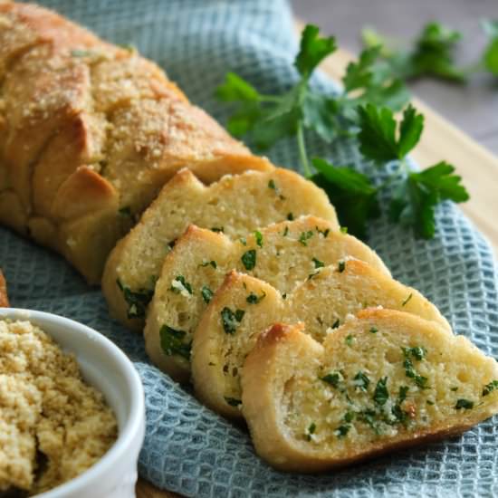 Vegan Garlic Bread