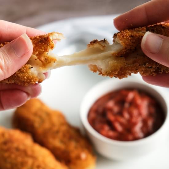 Vegan Mozzarella Sticks