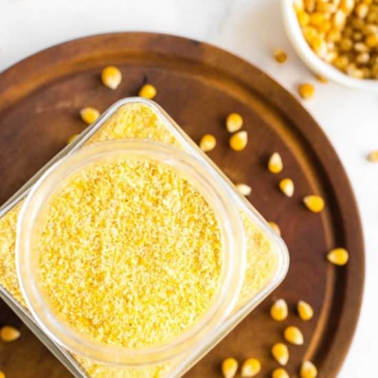 How to Make Cornmeal (GF, Vegan)
