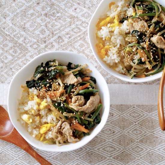 One-Pot Bibimbap 비빔밥