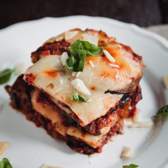 Keto Eggplant Parmesan