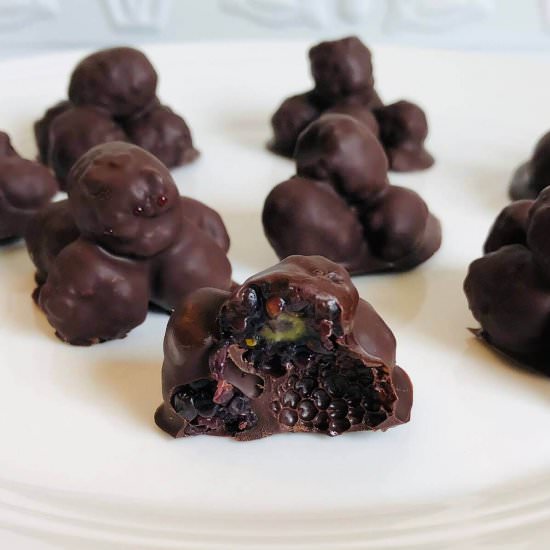 Chocolate Blackberries